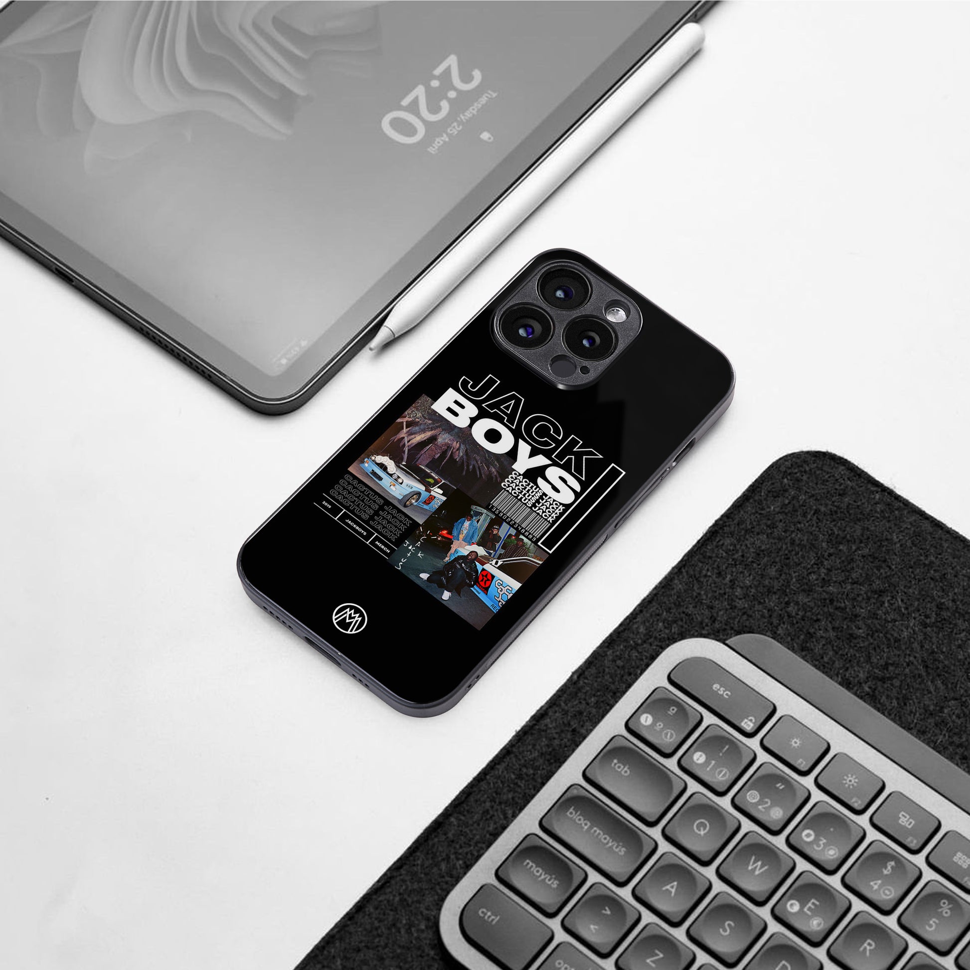 jack boys back phone cover | glass case for iphone 16 pro