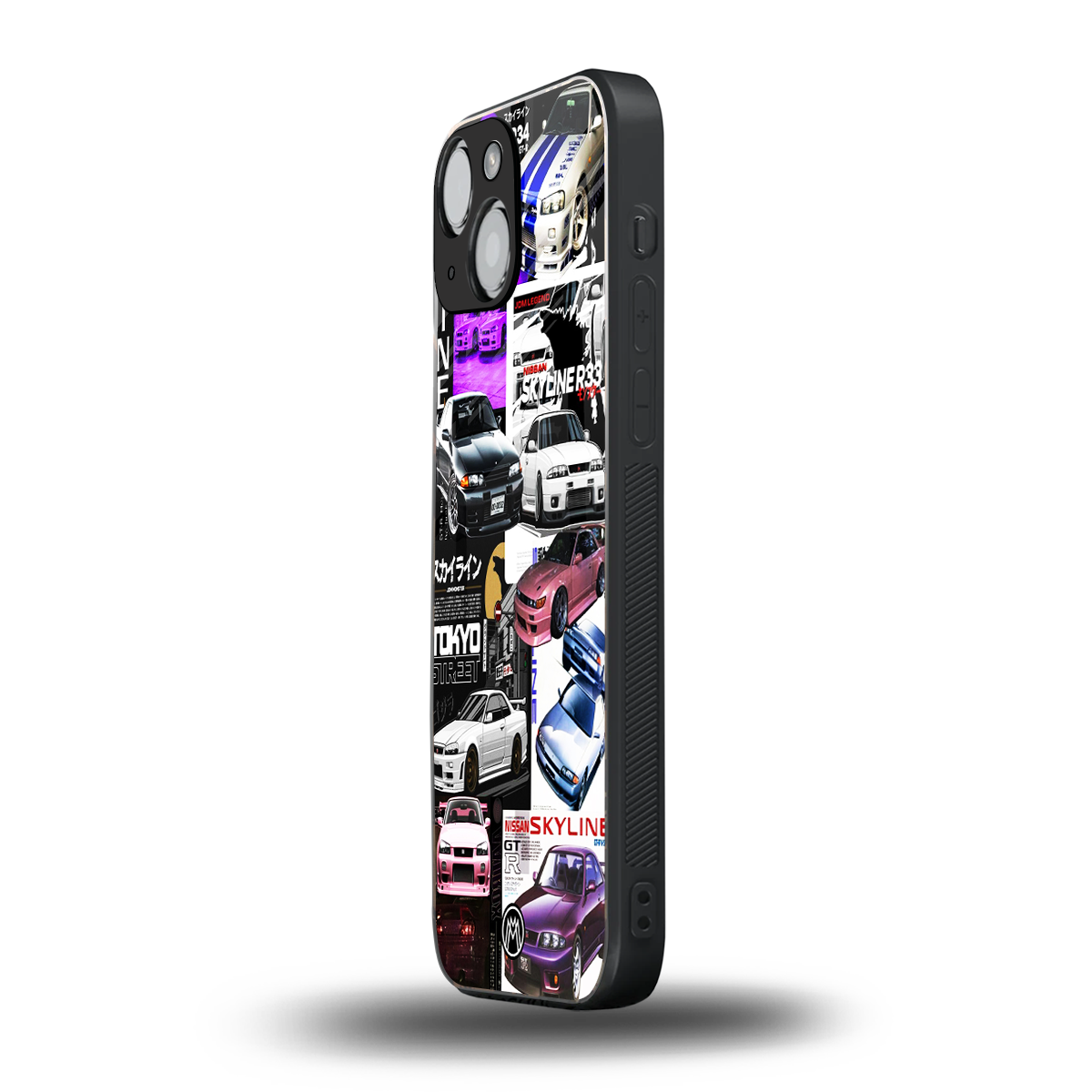 japan core back phone cover | glass case for iphone 13 mini