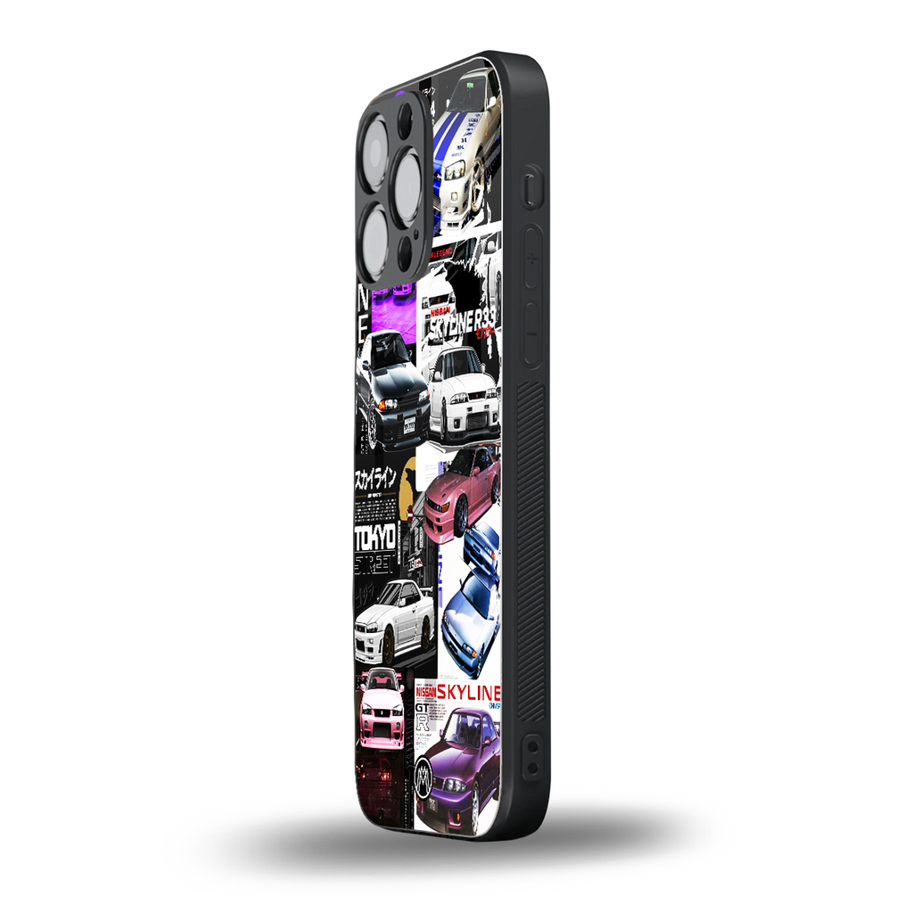 japan core back phone cover | glass case for iphone 13 pro max