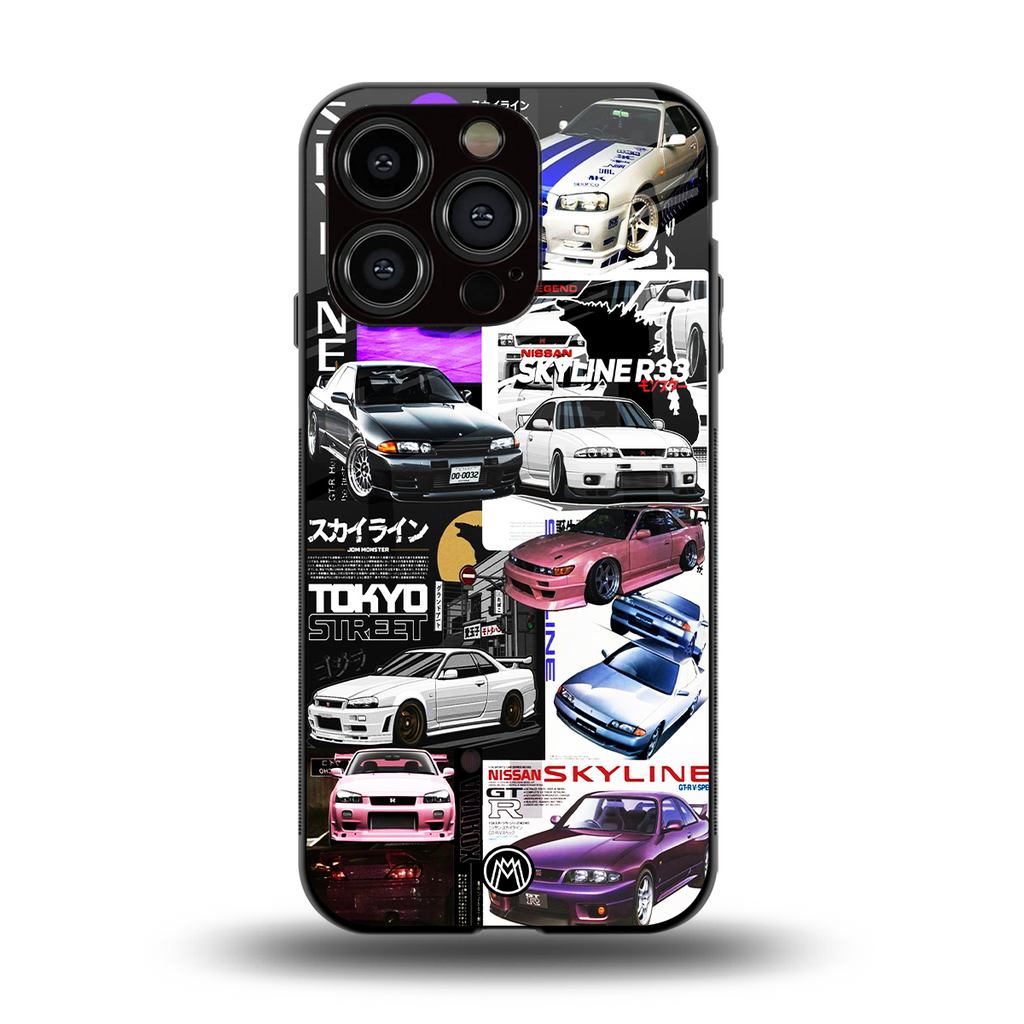 japan core back phone cover | glass case for iphone 13 pro