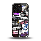 japan core back phone cover | glass case for iphone 13 pro