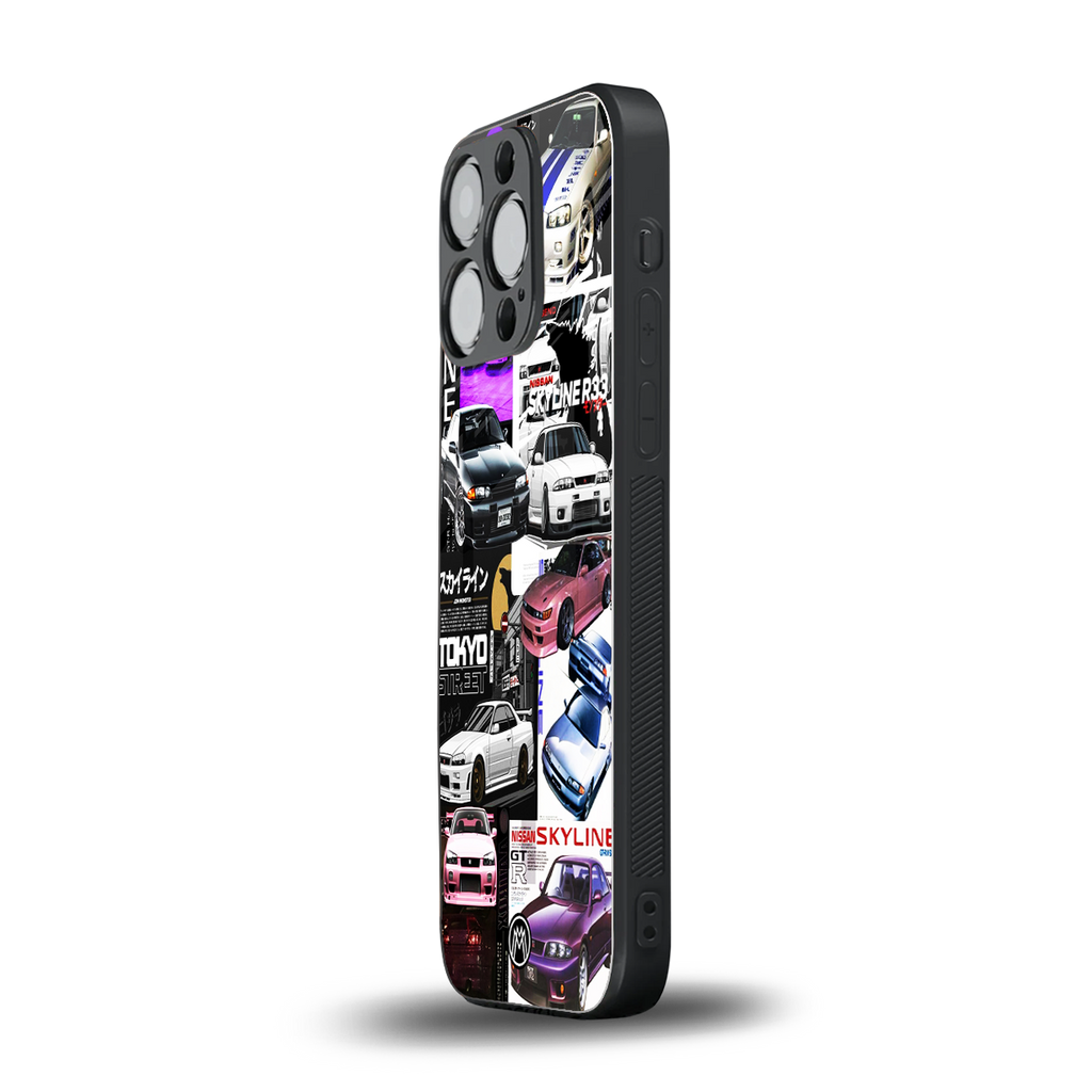 japan core back phone cover | glass case for iphone 13 pro