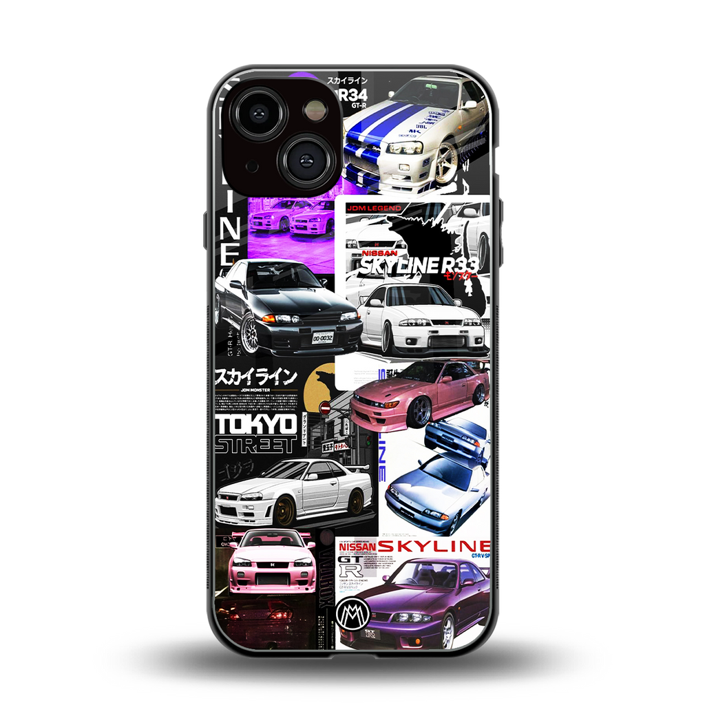 japan core back phone cover | glass case for iphone 13