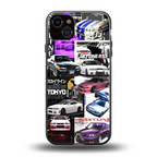 japan core back phone cover | glass case for iphone 15 plus