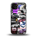 japan core back phone cover | glass case for iphone 14 plus