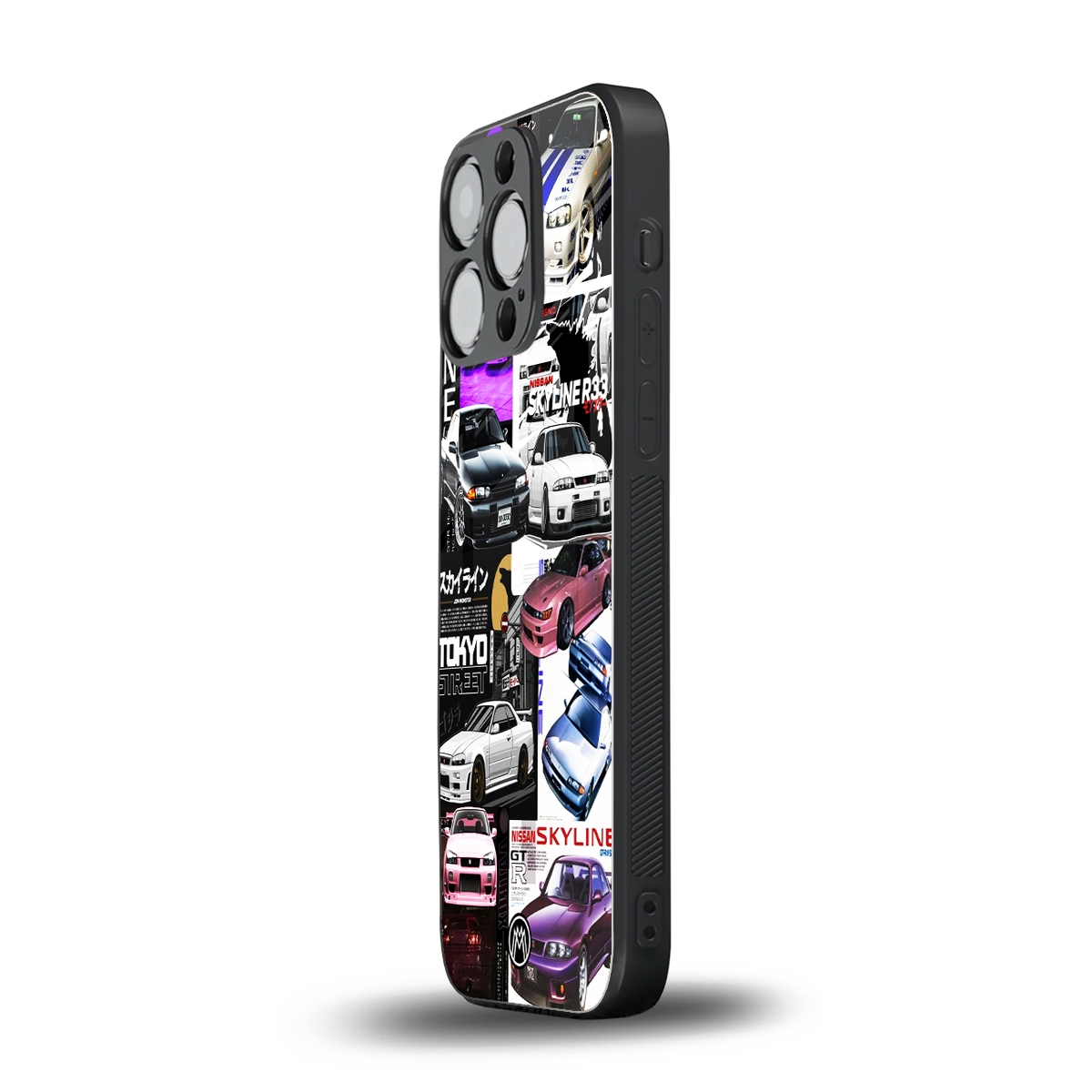 japan core back phone cover | glass case for iphone 15 pro