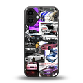 japan core back phone cover | glass case for iphone 16 plus