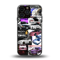 japan core back phone cover | glass case for iphone 16 pro max