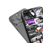 japan core back phone cover | glass case for iphone 13 pro