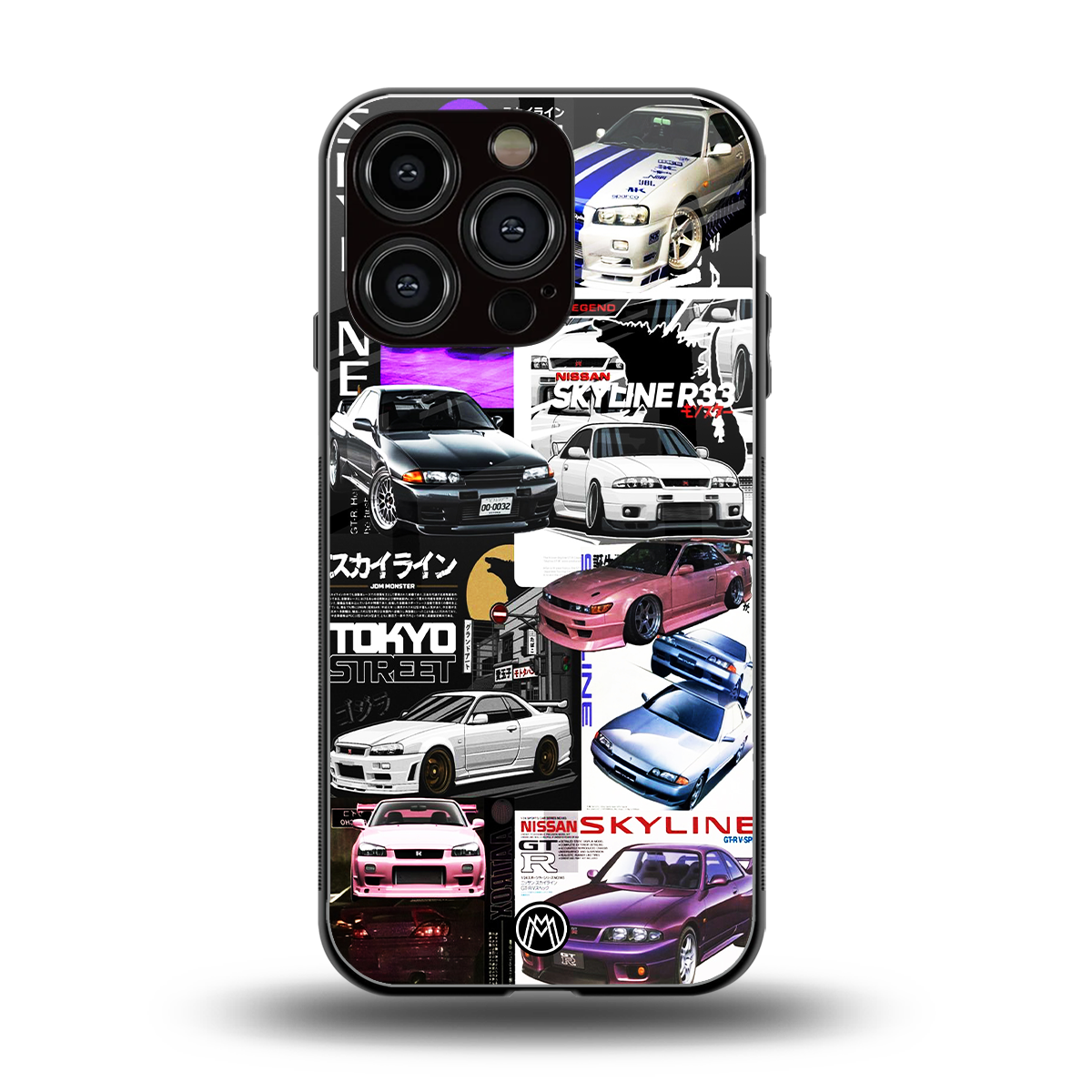 japan core back phone cover | glass case for iphone 16 pro