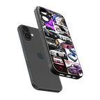 japan core back phone cover | glass case for iphone 16