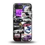 japan core back phone cover | glass case for iphone 16e