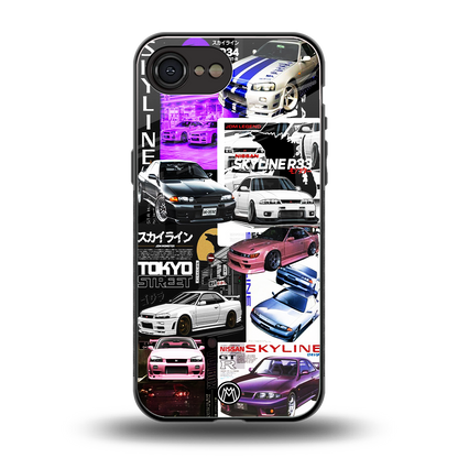 japan core back phone cover | glass case for iphone 16e