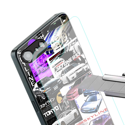 japan core back phone cover | glass case for iphone 16e