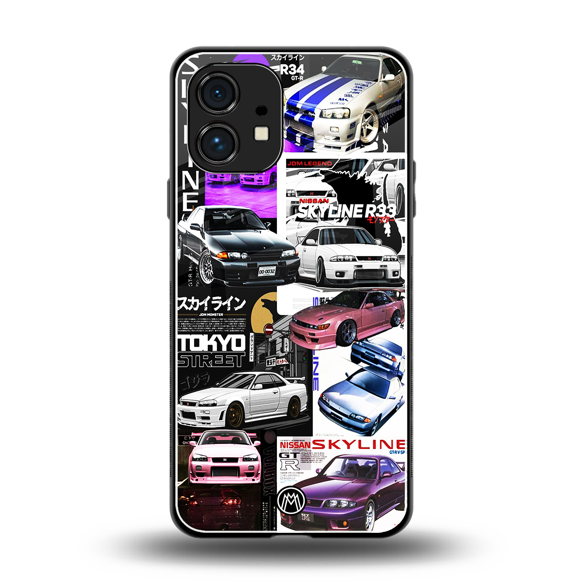 japan core back phone cover | glass case for nothing phone 1