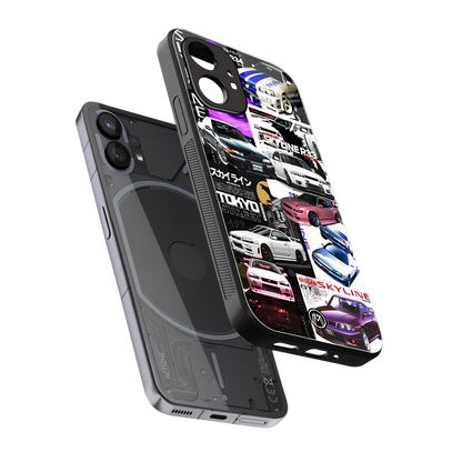 japan core back phone cover | glass case for nothing phone 1