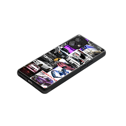 japan core back phone cover | glass case for nothing phone 1