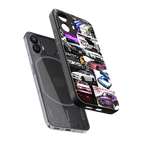 japan core back phone cover | glass case for nothing phone 2