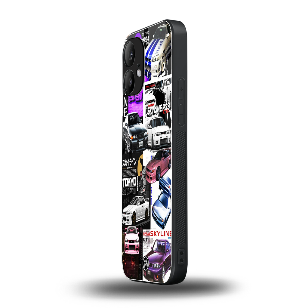 japan core back phone cover | glass case for nothing phone 2