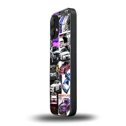 japan core back phone cover | glass case for nothing phone 2