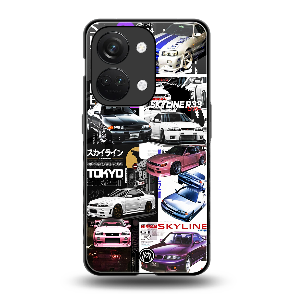 japan core back phone cover | glass case for oneplus nord 3