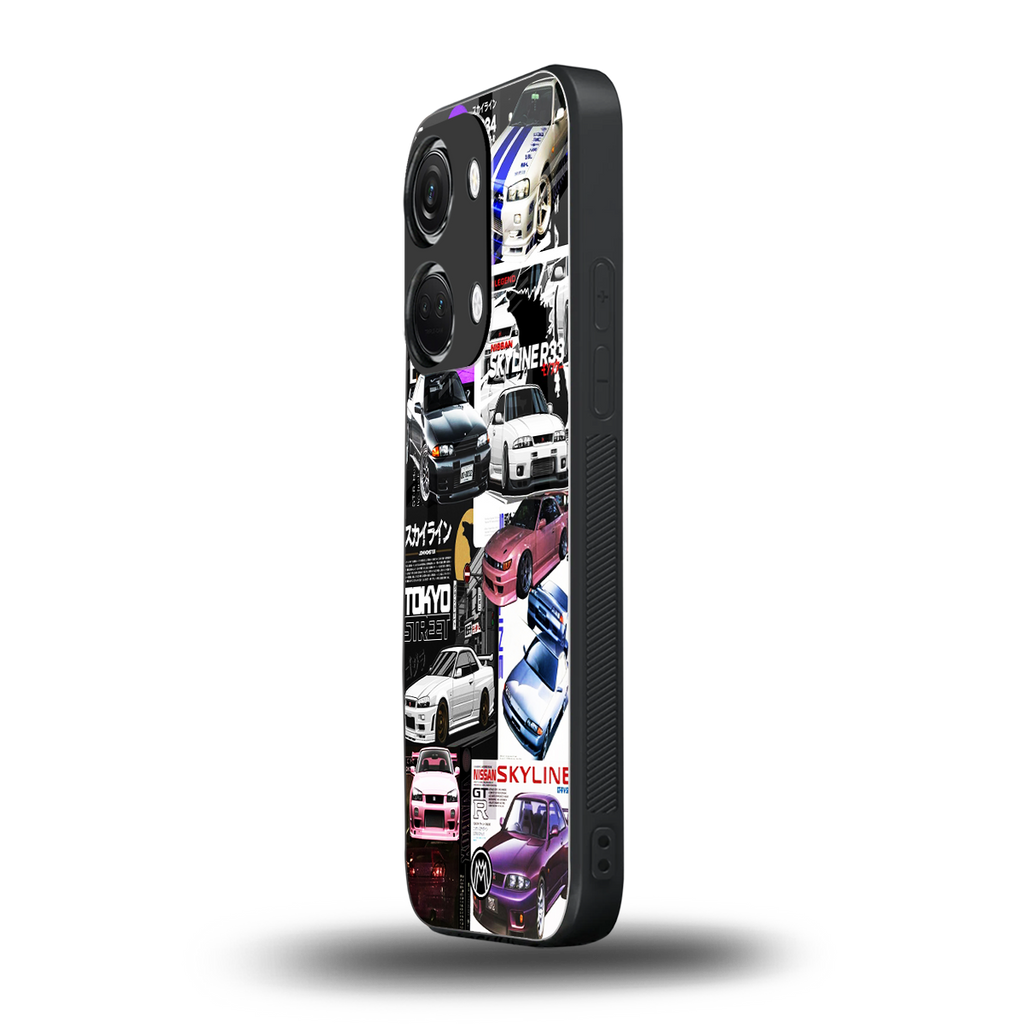 japan core back phone cover | glass case for oneplus nord 3