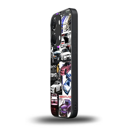 japan core back phone cover | glass case for oneplus nord 3