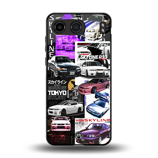 japan core back phone cover | glass case for oneplus nord 4