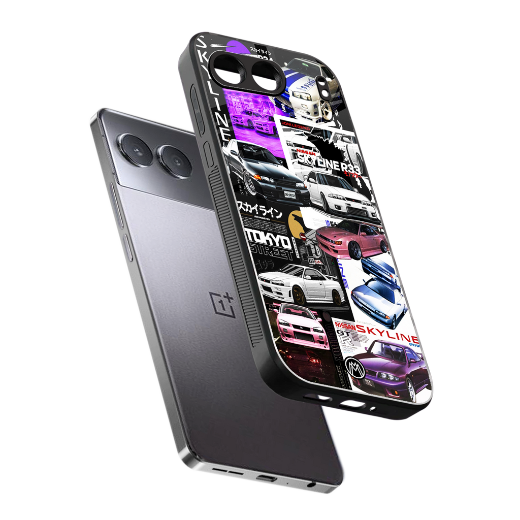 japan core back phone cover | glass case for oneplus nord 4