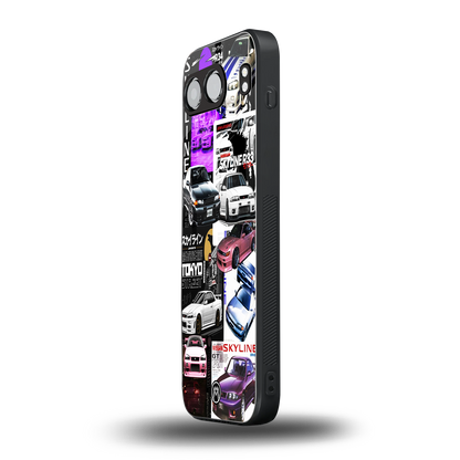 japan core back phone cover | glass case for oneplus nord 4