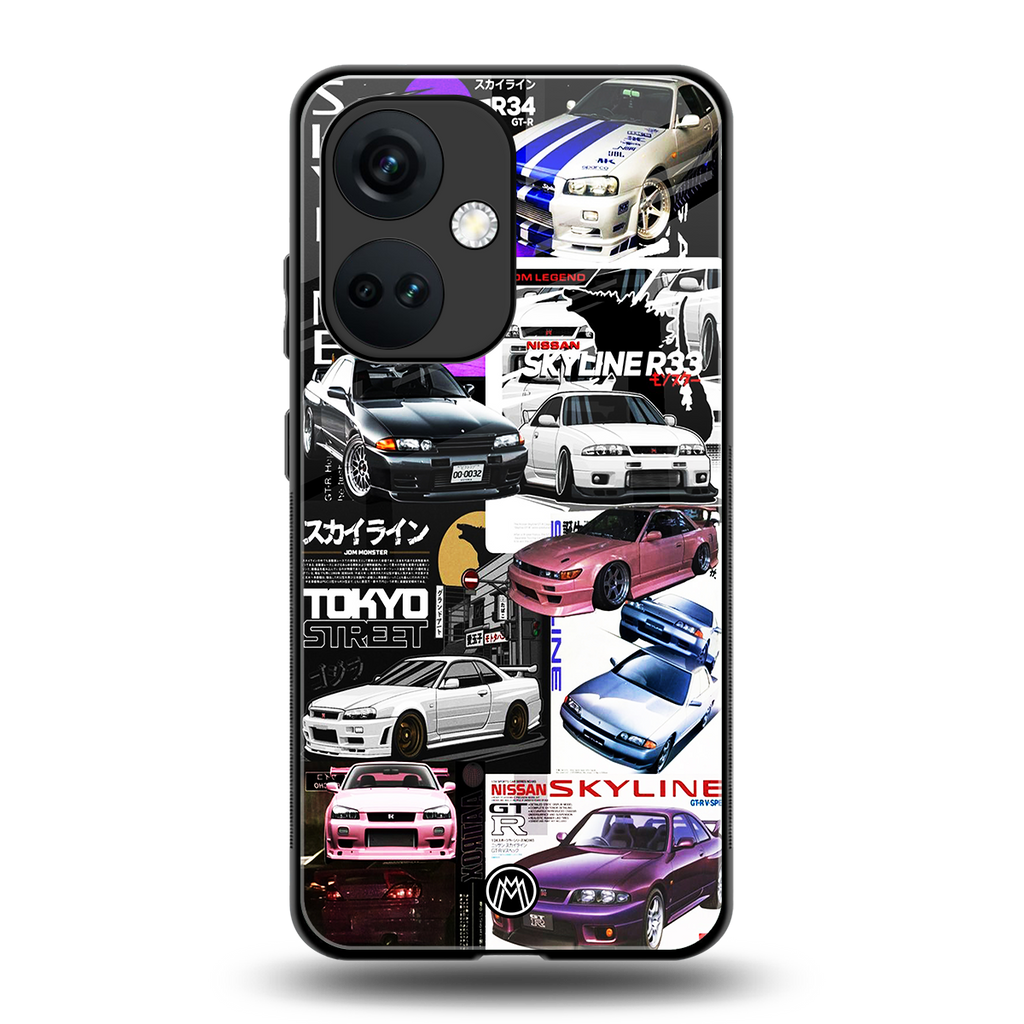 japan core back phone cover | glass case for oneplus nord ce 3