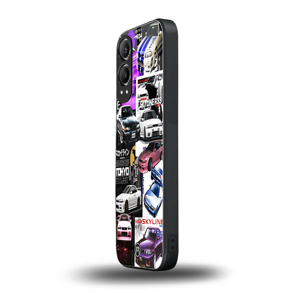japan core back phone cover | glass case for oneplus nord ce 4 lite