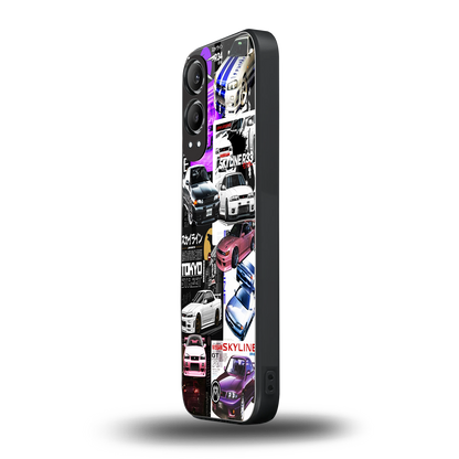 japan core back phone cover | glass case for oneplus nord ce 4 lite