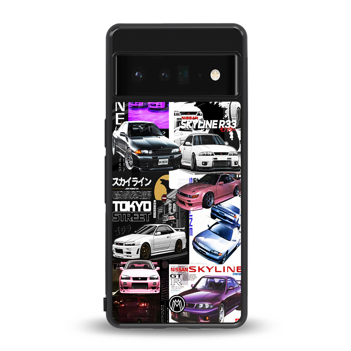 japan core back phone cover | glass case for google pixel 6 pro