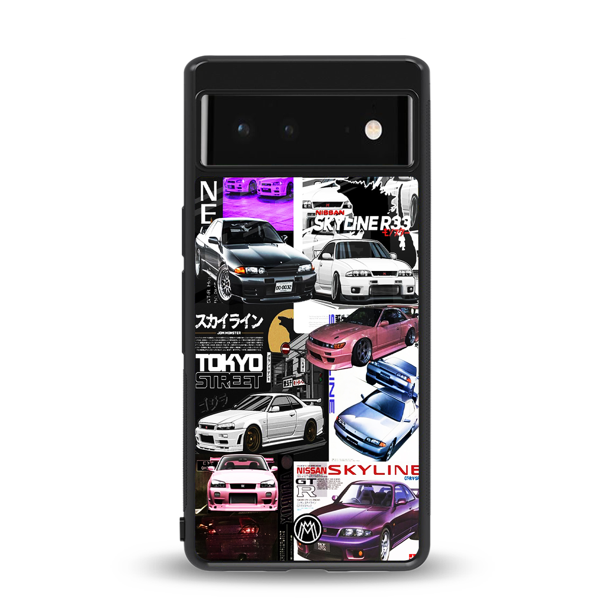 japan core back phone cover | glass case for google pixel 6
