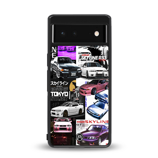 japan core back phone cover | glass case for Google Pixel 6A