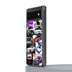 japan core back phone cover | glass case for google pixel 6