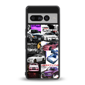 japan core back phone cover | glass case for google pixel 7 pro