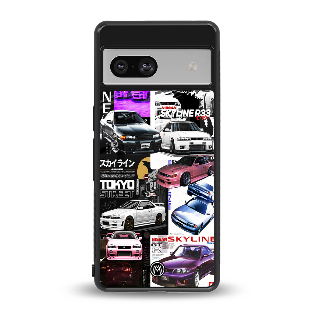 japan core back phone cover | glass case for Google Pixel 7