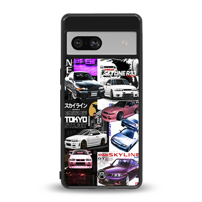 japan core back phone cover | glass case for Google Pixel 7
