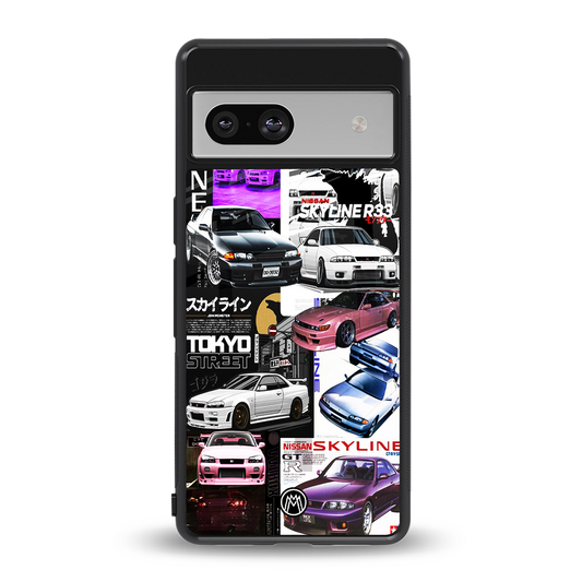 japan core back phone cover | glass case for Google Pixel 7