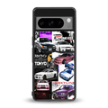 japan core back phone cover | glass case for google pixel 8 pro