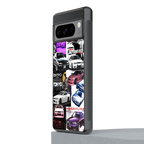 japan core back phone cover | glass case for google pixel 8 pro