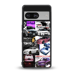 japan core back phone cover | glass case for Google Pixel 8