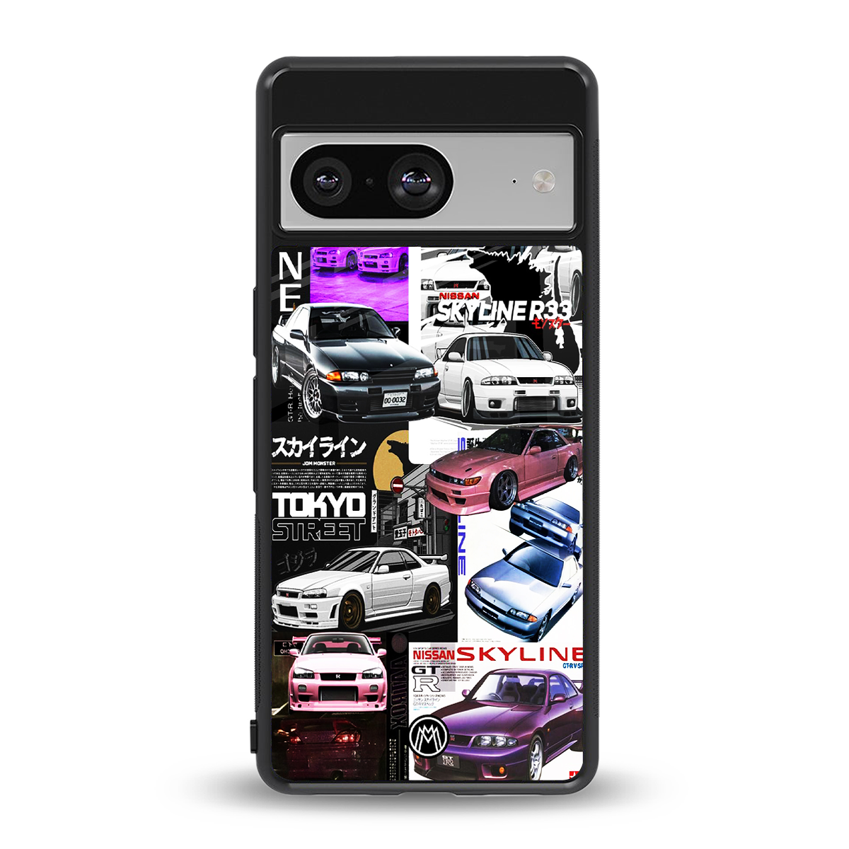 japan core back phone cover | glass case for Google Pixel 8