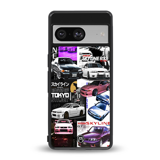 japan core back phone cover | glass case for Google Pixel 8