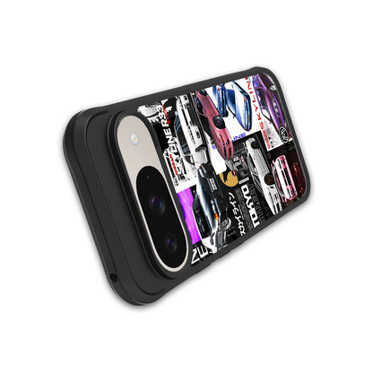 japan core back phone cover | glass case for google pixel 9