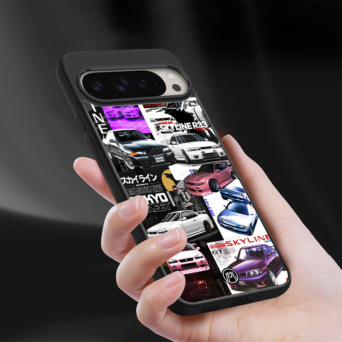 japan core back phone cover | glass case for google pixel 9 pro xl