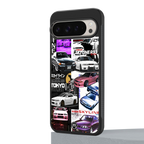 japan core back phone cover | glass case for google pixel 9 pro