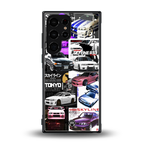 japan core back phone cover | glass case for samsung galaxy s23 ultra